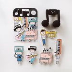 Yohand Studio Sticker Pack (3-9) Music Instruments