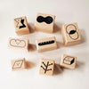 Yohand Studio Rubber Stamp Set - A Box of Shapes