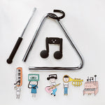 Yohand Studio Sticker Pack (3-9) Music Instruments