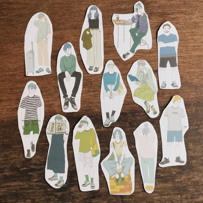 Girl's Project Stickers 003