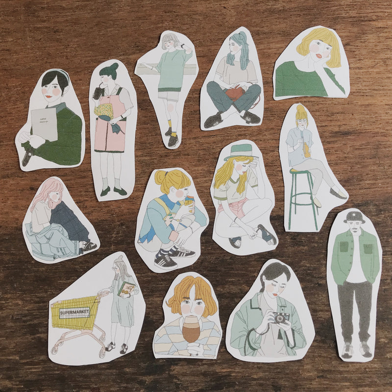 Girl's Project Stickers 004