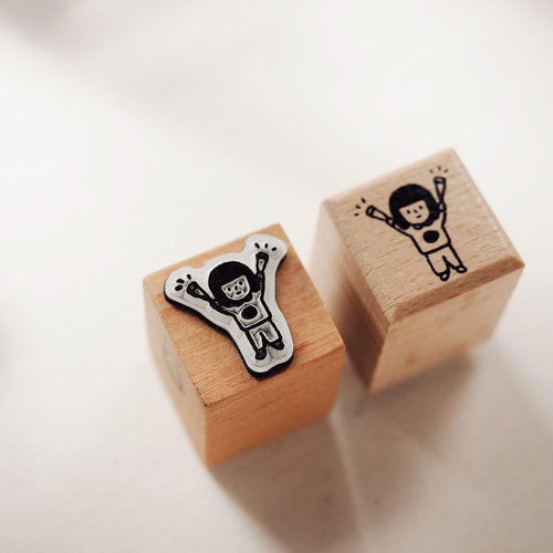 Yohand Studio Rubber Stamp - Cheer up / Add-Oil