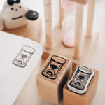 Yohand Studio Rubber Stamp - with Hourglass