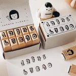 Yohand Studio Rubber Stamp Set - A Box of Numbers