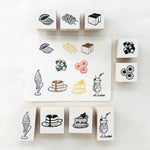 36 Sublo Pastry Shop Rubber Stamps
