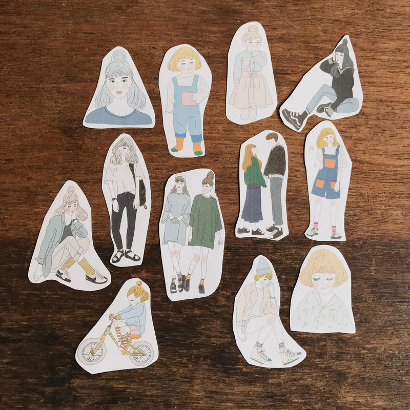 Girl's Project Stickers 009