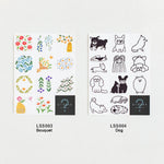 Hitotoki Large Size Sticker - Bouquet