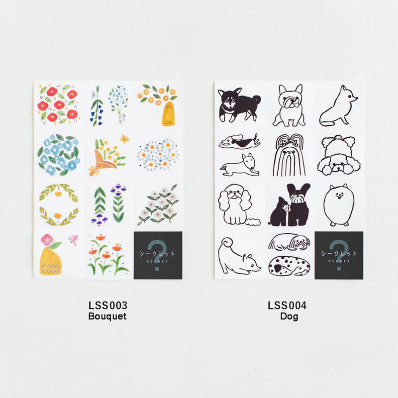 Hitotoki Large Size Sticker - Bouquet