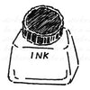 Bonnie Illustration - Stationery Rubber Stamp