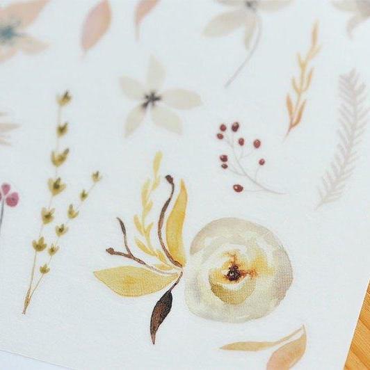 MU Print-On Sticker - Botanical Series III