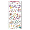 Clumsy Animal Washi Sticker - Flowers and Rabbit