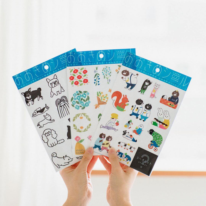 Hitotoki Large Size Sticker - Bouquet