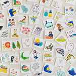 Hitotoki Large Size Sticker - Bouquet