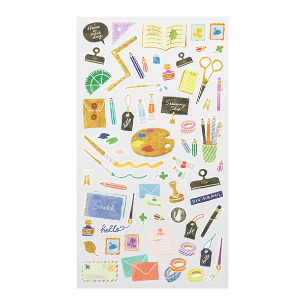 MD Washi Stickers Marché - Stationery