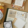 MD Label Sticker Book for Paintable Stamp