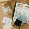 MD Label Sticker Book for Paintable Rotary Stamp