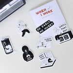 when I work Sticker Pack