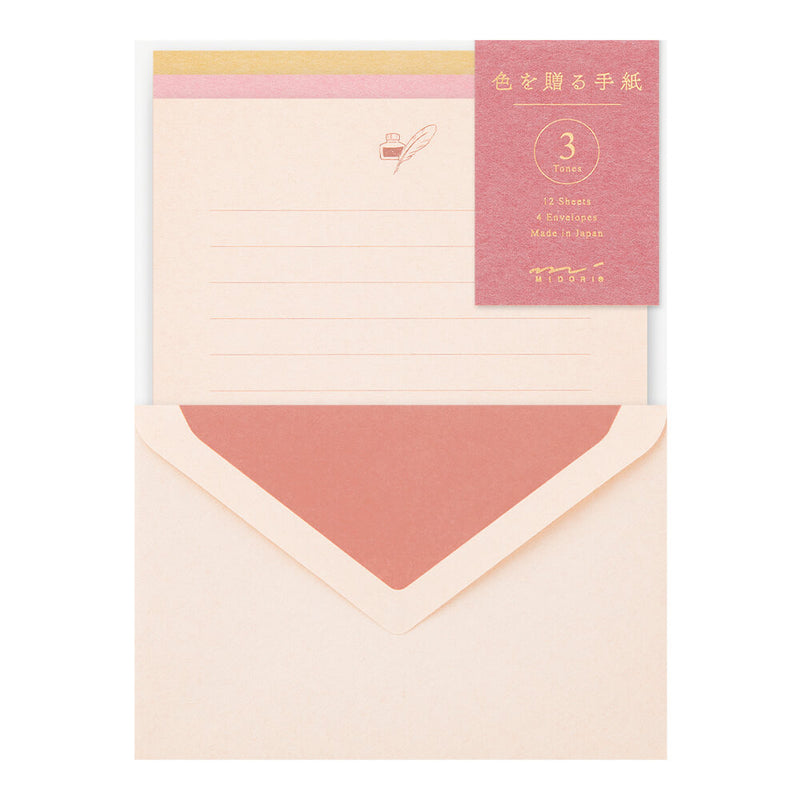 MD 3-Tones Letter Set - Pink