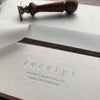 Oeda Letterpress Money Receipt