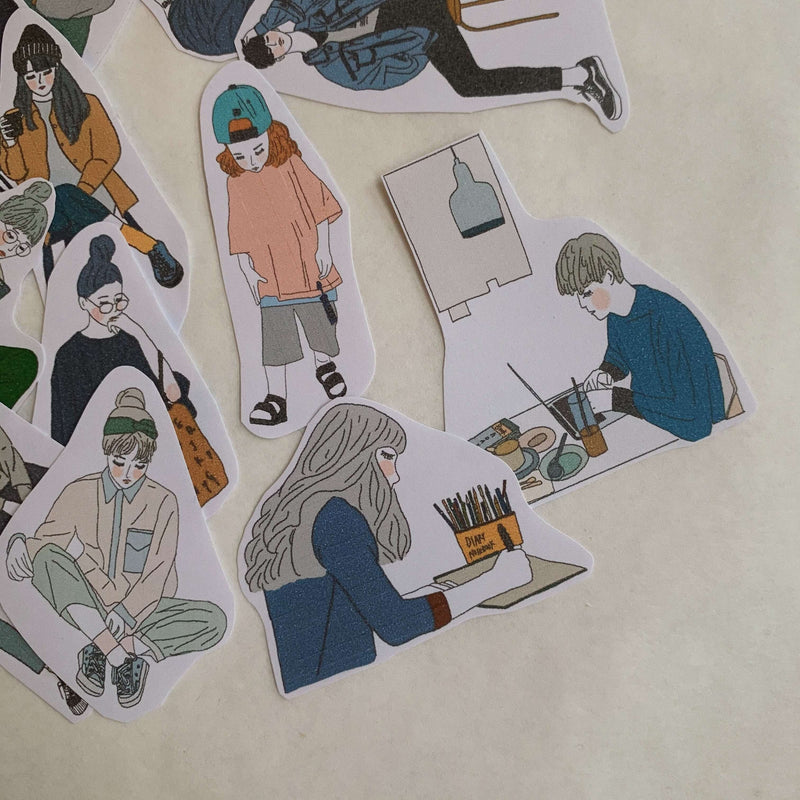 Girl's Project Stickers 007