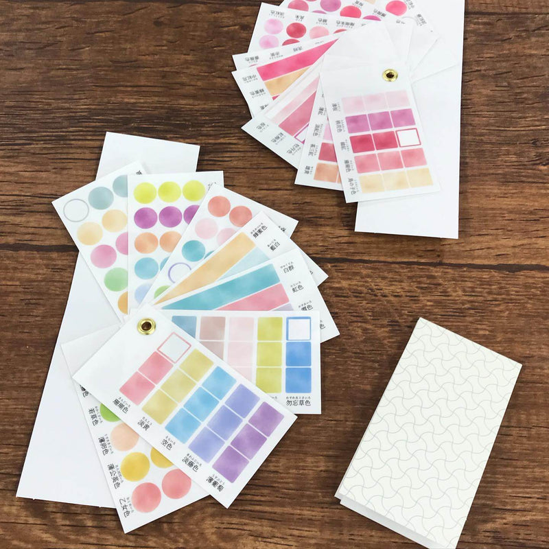 Colour Swatch Washi Sticker Booklet – Sumthings of Mine