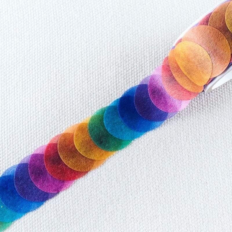 Colour Swatch Washi Sticker Rolls