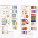 Colour Swatch Washi Sticker Booklet