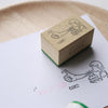 Nicoma Rubber Stamp - Fight!