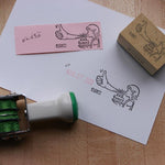 Nicoma Rubber Stamp - Fight!