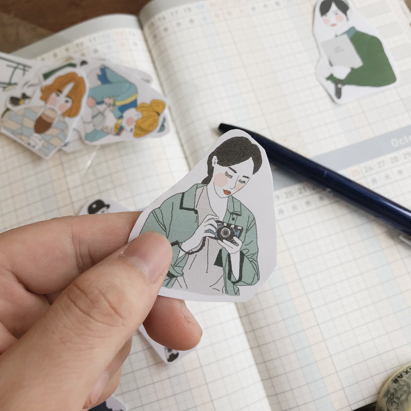 Girl's Project Stickers 004