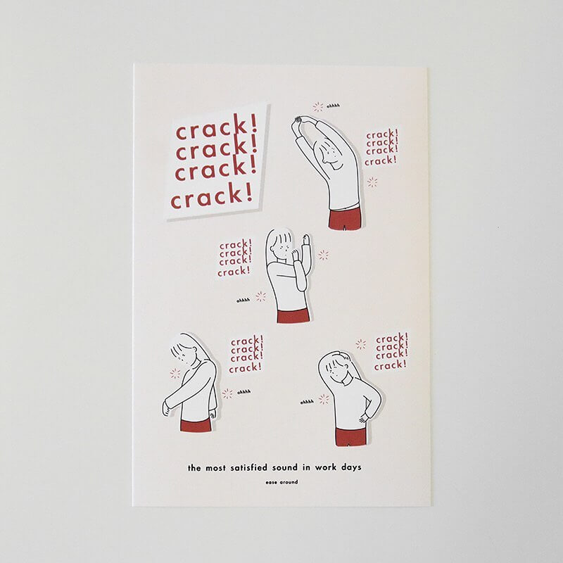 crack crack crack Sticker Sheet