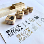 Sanby x eric Rubber Stamp Set Vol.1