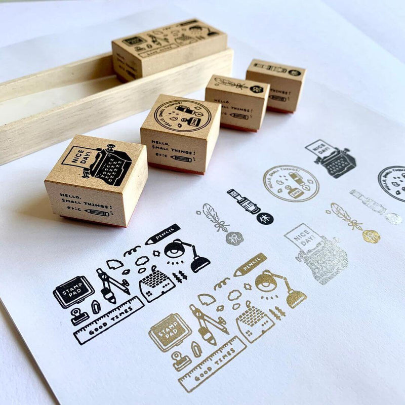Sanby x eric Rubber Stamp Set Vol.1