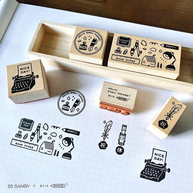 Sanby x eric Rubber Stamp Set Vol.1