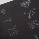 hase rubber stamp - Flower