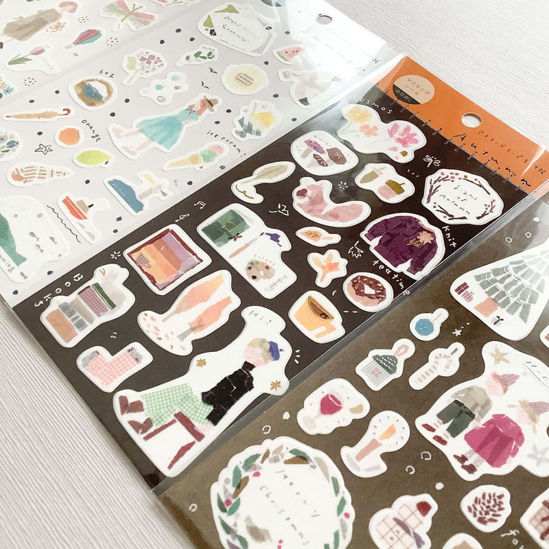 Miki Tamura [My Favorite] Washi Sticker - Autumn
