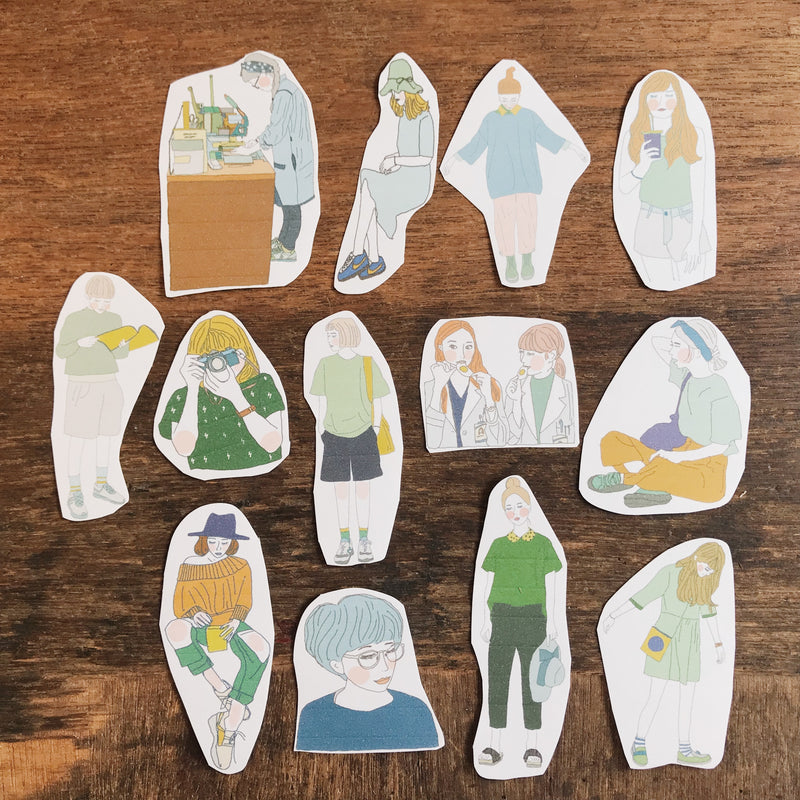 Girl's Project Stickers 002
