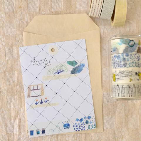 monokoto store x Atsuko Ishida Washi Tape - Afternoon