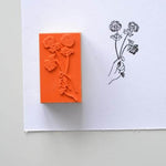 monokoto store x Akiko Okajima Rubber Stamp - Buttercup