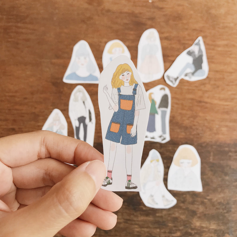 Girl's Project Stickers 009