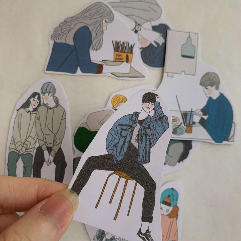 Girl's Project Stickers 007