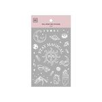 MU Silver Foil Print-On Sticker - S01 Magical World