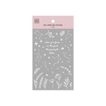 MU Silver Foil Print-On Sticker - S02 Constellations