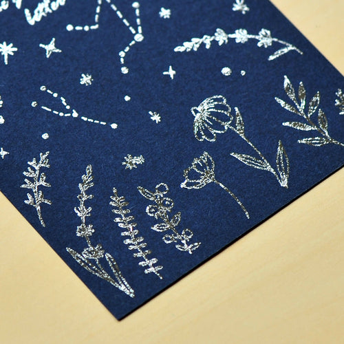 MU Silver Foil Print-On Sticker - S02 Constellations