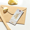 MU Gold Foil Print-On Sticker - G01-04 Botanical Series