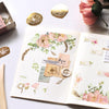 MU Gold Foil Print-On Sticker - G01-04 Botanical Series