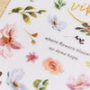 MU Print-On Sticker - Botanical Series IX