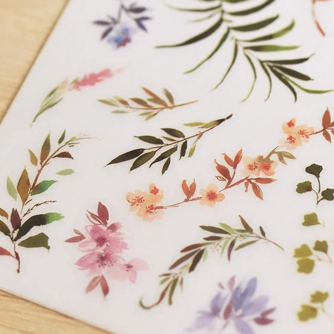 MU Print-On Sticker - Botanical Series IX