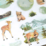 MU Print-On Sticker - Watercolour Illustration Series