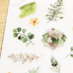 MU Print-On Sticker - Botanical Series X